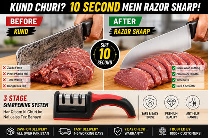 Eid And Kitchen Knife Sharpener